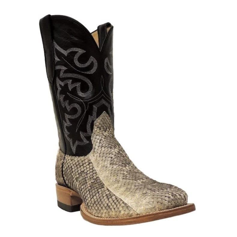 Cowtown Rattlesnake Western Boot 715 Cowboy (13 D) Black