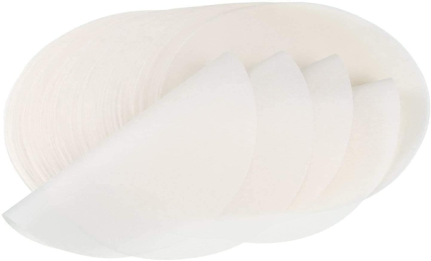 Selecto Bake 100 PCS Round Parchment Paper Baking Sheets, 6 inch (15cm) Cake Tin Liners Non-Stick Baking Sheet Cake Pan Liners Steam Greaseproof Paper Sheets for Oven Cooking