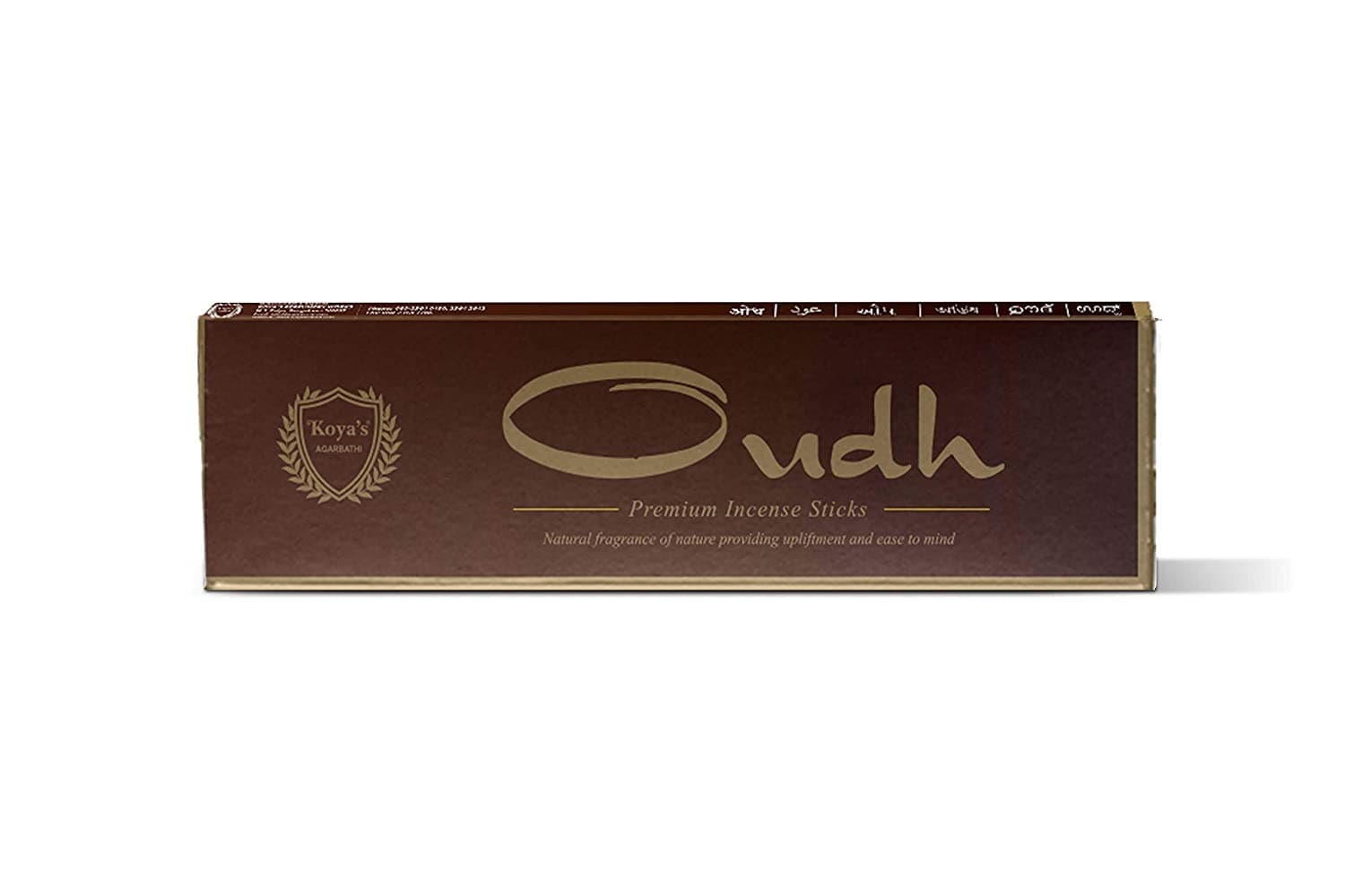 Oudh Premium Incense Sticks, Pack of 20 Sticks, 23 cm Long, Hand Crafted