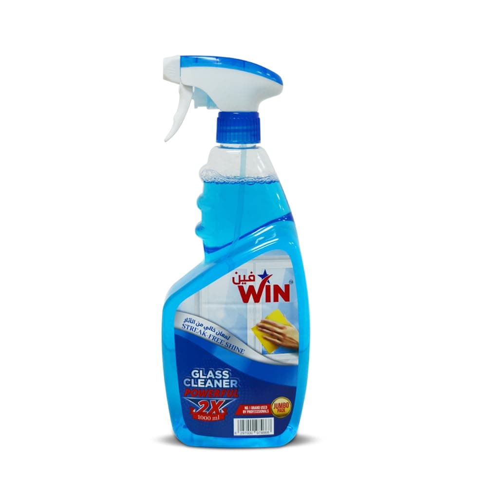Original Premium Glass Cleaner & Surface Cleaner Liquid| window cleaner, and Screen Cleaner Liquid | Kills 99.99% of Germs, Streak-Free Shine and 2x Powerful Glass Cleaner 1-Liters