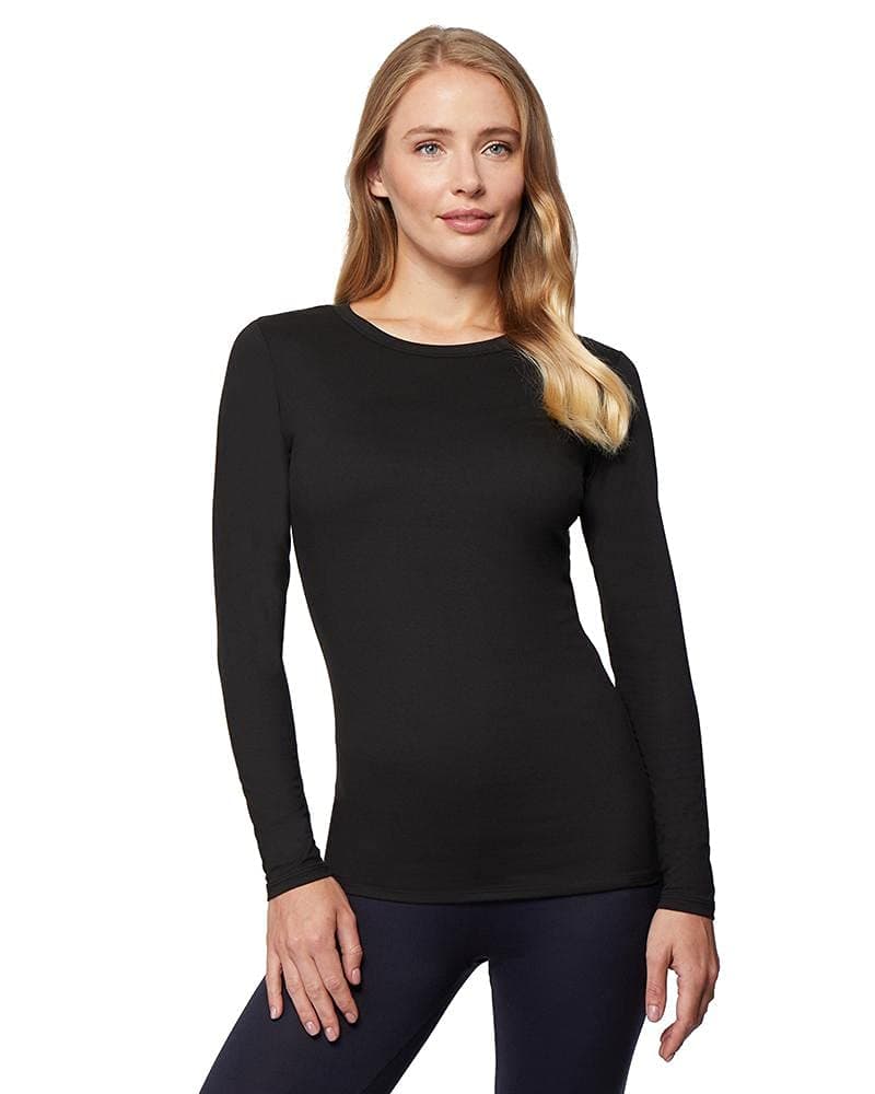 32 DegreesHeat Womens Ultra Soft Thermal Lightweight Baselayer Crew Neck Long Sleeve Top