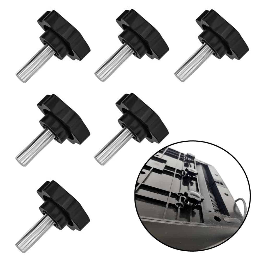 ODO LUCK 6PCS Fixed Screws for Logitech G25 G27 G29 G920 G923 Pedal Bracket Modification, Accessories