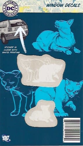 Catwoman's Cats DC Originals Family Car Window Sticker Decal