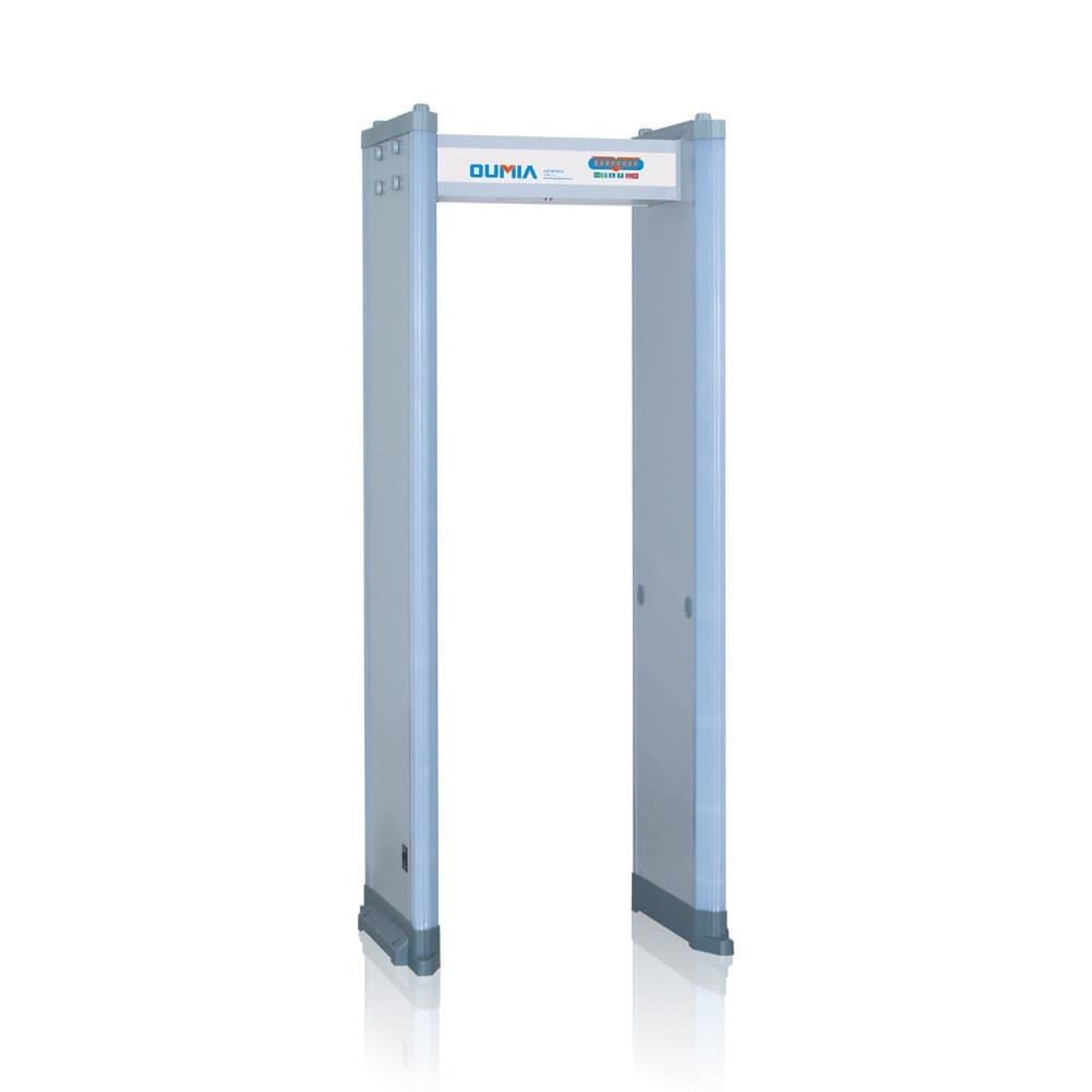 Oumia Door Frame Metal Detector Gate High Sensitivity Embassy Inspection With Password Management