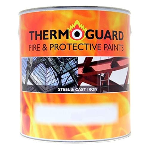 Thermoguard Steel Fire Paint Primer | Intumescent Adhesion & Corrosion Resistance (2.5L, Grey)