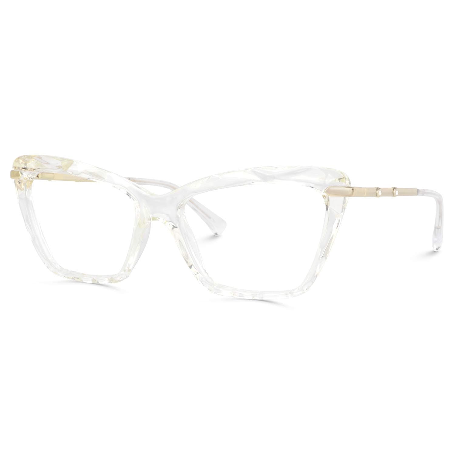 Crystal Cat Eye Blue Light Blocking Glasses for Women Juliet VFP0270
