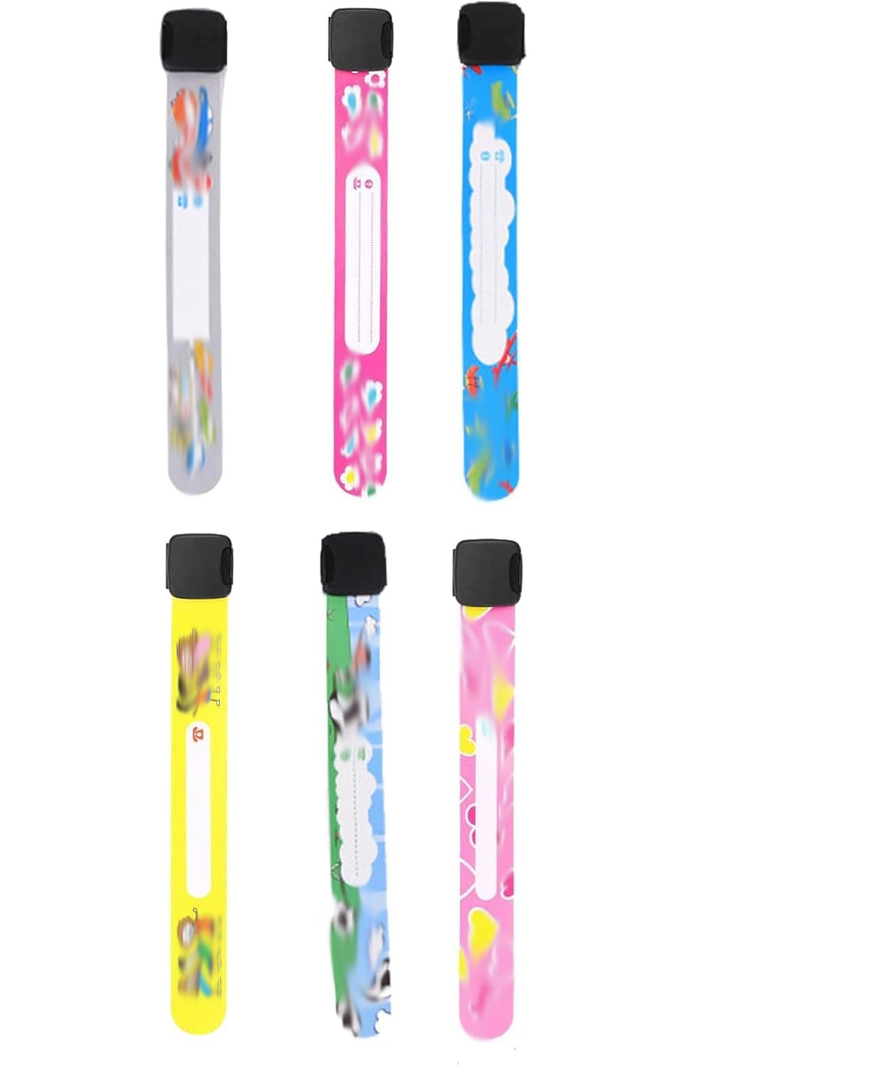 Child Safety ID Wristbands - 12pcs Reusable & Waterproof ID Bracelets for Field Trips & Outdoor Activities