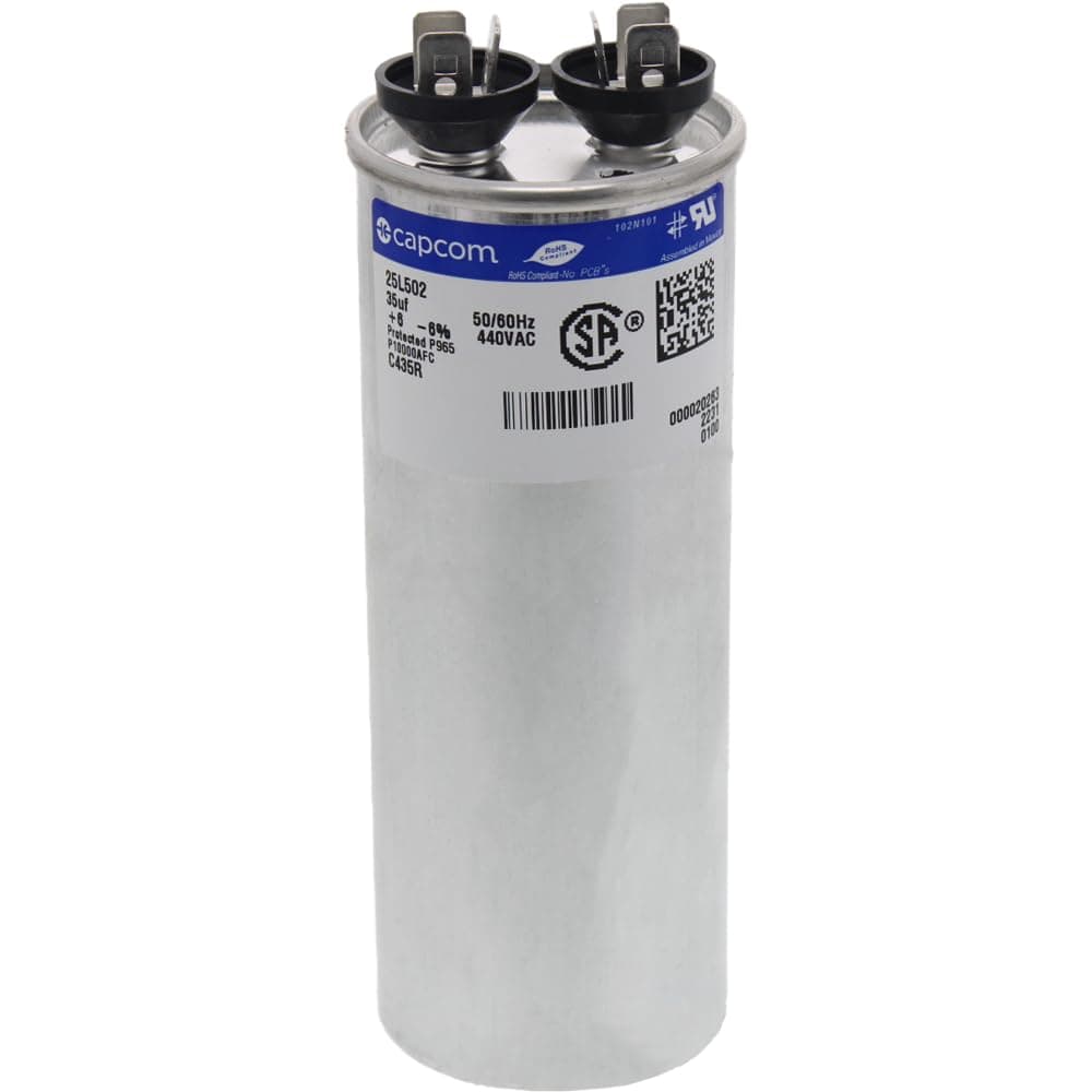 97F9640 - 35 uf MFD 440 Volt VAC - American Standard Round Run Capacitor Upgrade