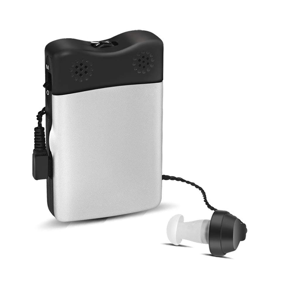 Maihear Personal Hearing Aids Amplifier for Adults Seniors with Earbuds Small Sound Device Battery Voice Enhancer for Phone Conversation, TV