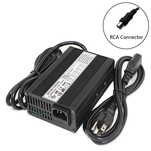 42V 3A Battery Charger Output 36V 2A Charger Input Lithium Li-ion Li-Poly Charger for 10Series 36V Electric Bike (42V3A RCA)