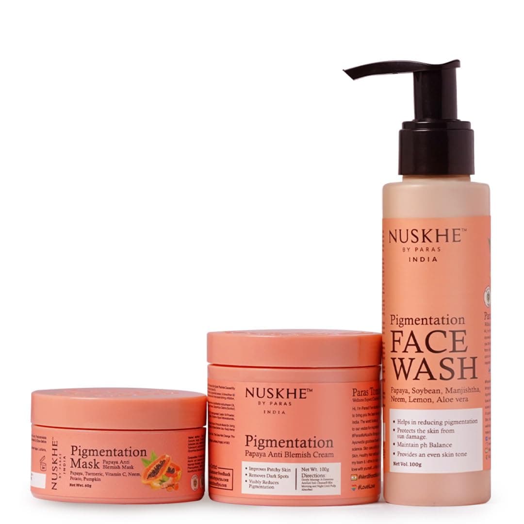 Xtreme Pigmentation Combo | Reduces Pigmentation | Prevents Wrinkles | Even Skin Tone | Pigmentation Anti Blemish Cream | Pigmentation Facewash | Pigmentation Mask