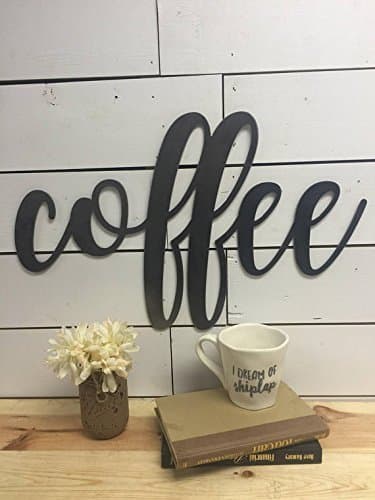 Coffee Sign-Wood Coffee Sign-Coffee Bar Sign
