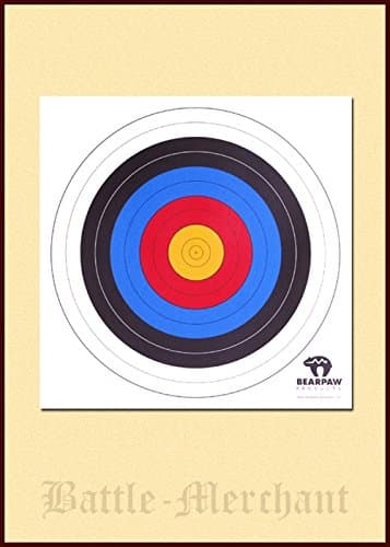 Battle-Merchant Pack of 10 Targets 40 x 40 cm or 60 x 60 cm Target Covers for Archery LARP Archers Medieval Viking