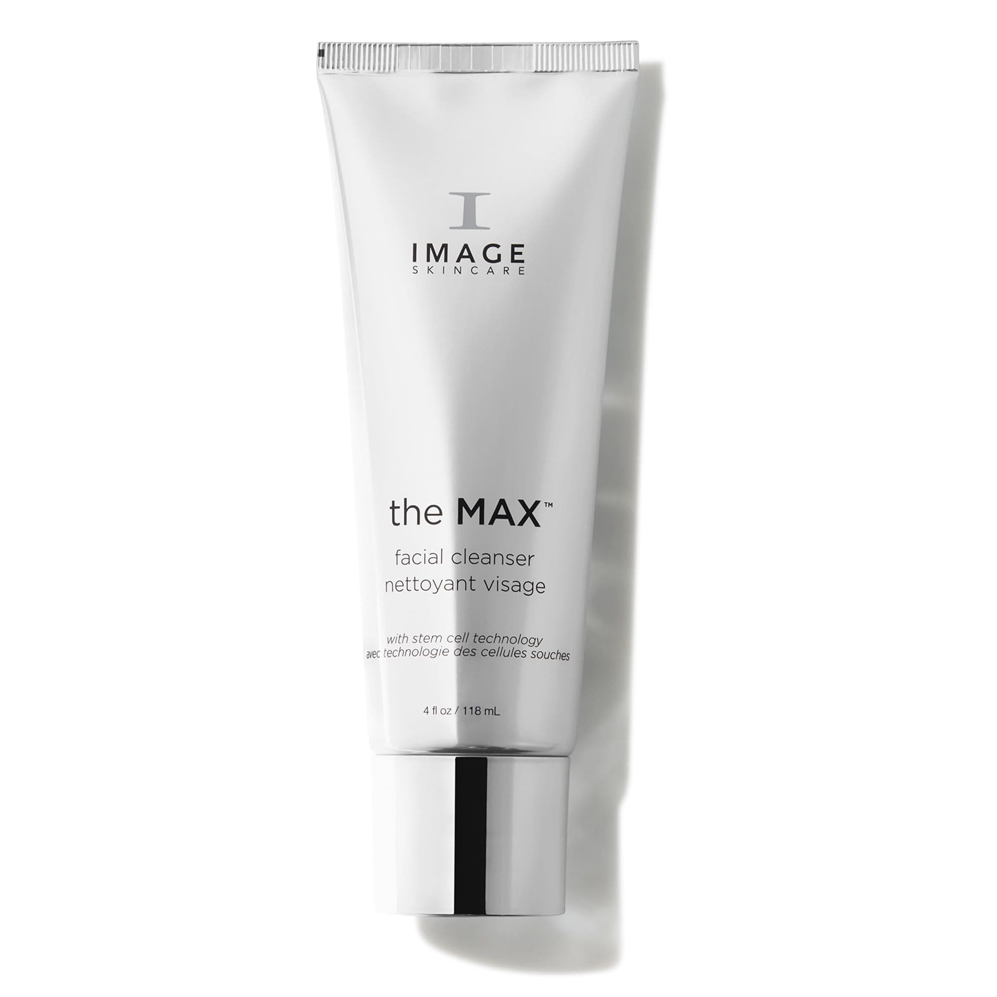 the MAX Facial Cleanser, Silky Face Wash with Peptides for Youthful Looking Skin, 4 fl oz