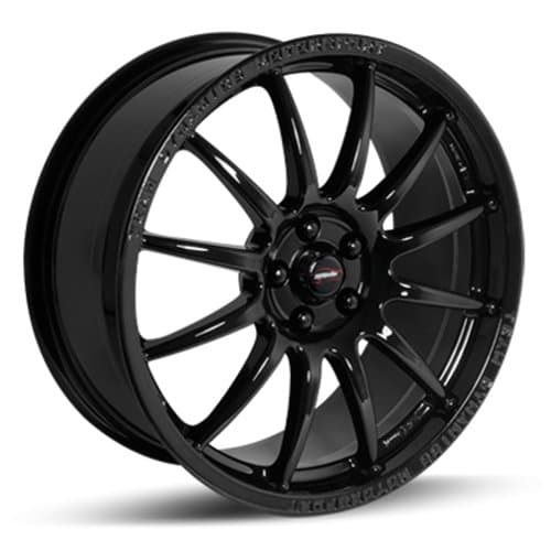 5K2-77536BL PRO RACE 1.2 Alloy Wheels, Black Gloss, Size : 17 x 7.5
