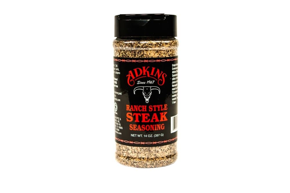 Adkins Ranch Style Steak Seasoning - 25 lb Bulk All Natural