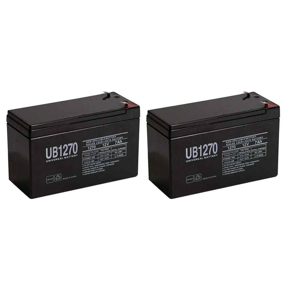 Universal Power Group 12V 7AH SLA Battery Replaces GP1272 Np7-12 BP7-12 NPW36-12 PS-1270 UB1280-2 Pack
