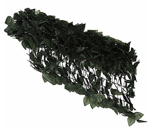 Design Accents Flexible Faux Ivy Privacy Fence, 10'
