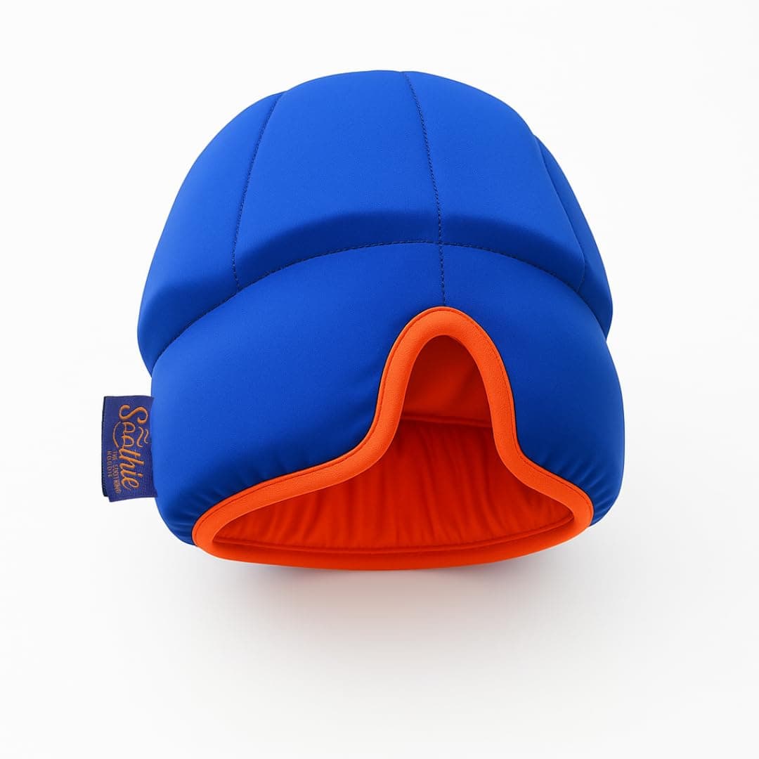 Soothie Migraine Cap & Headache Cap - Cooling Headache Relief Cap for Migraines, Tension & Sinus Pressure - Wearable Migraine Mask & Ice Head Wrap - Cold Compress Hangover Cap, Total Blackout