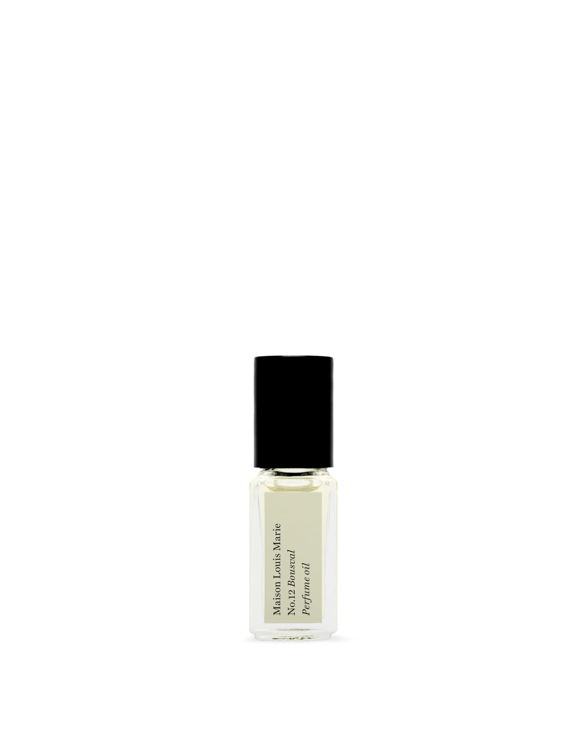 No.12 Bousval Natural Roll-On Perfume Oil Sample | Luxury Clean Beauty + Non-Toxic Fragrance (0.1 fl oz | 3 ml)