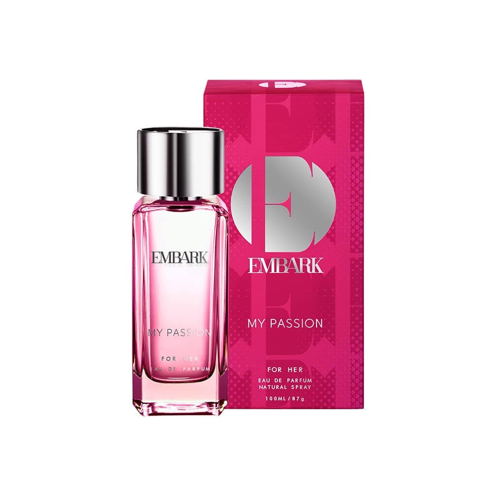 My Passion For Her, Perfume Liquids For Women- 100Ml | Long Lasting Floral, Woody, Musky Premium Fragrance