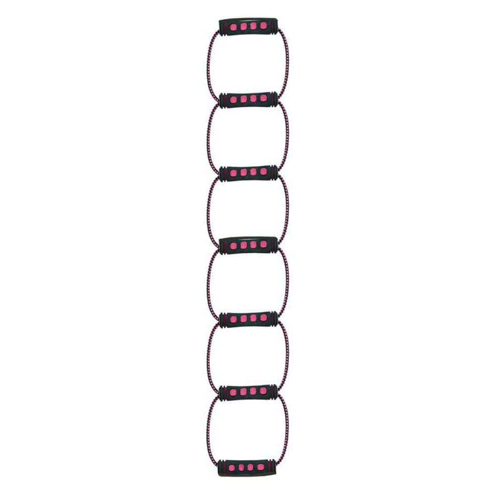 Empower Flex Links Resistance Workout Ladder, Black and Pink