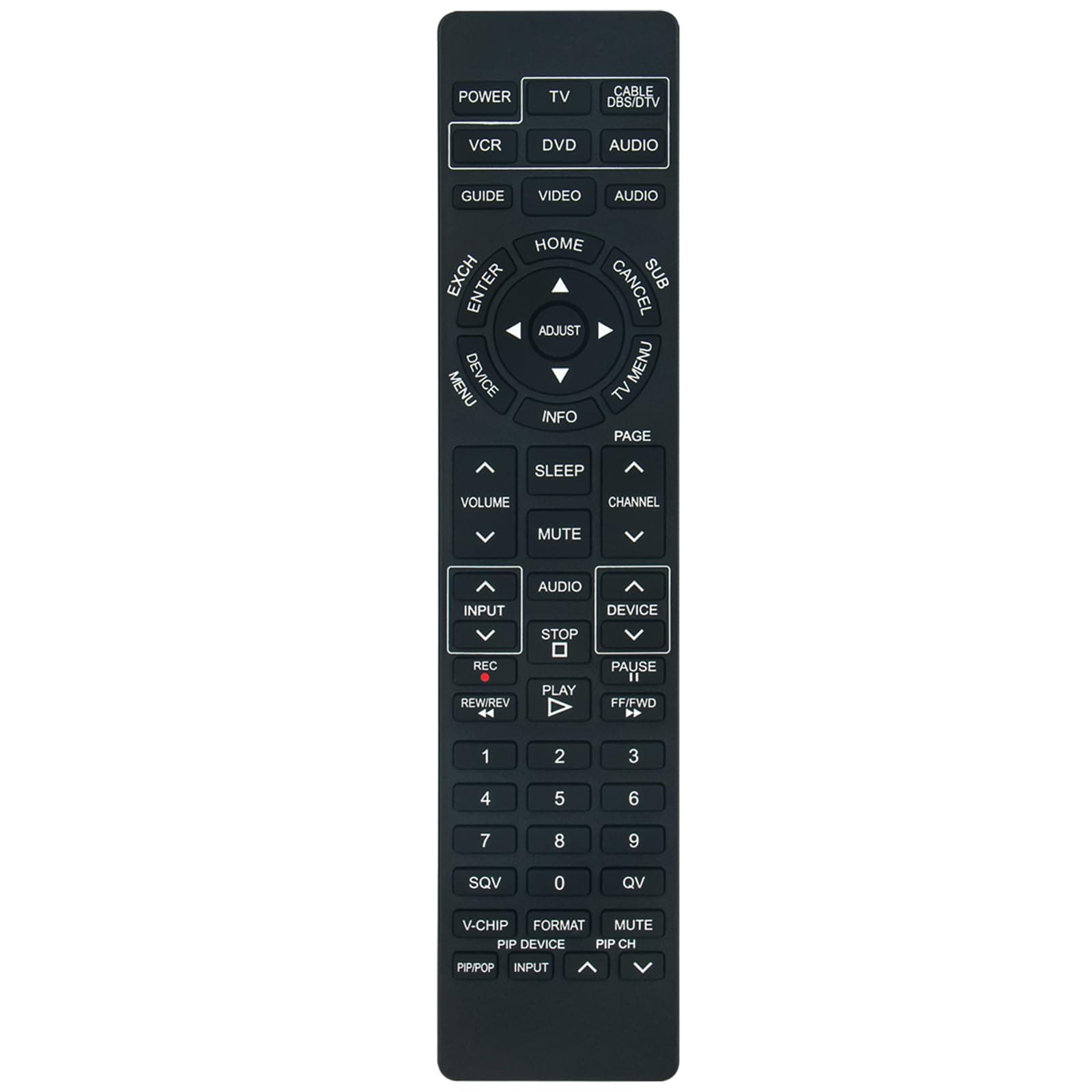290P116B10 290P122020 Replace Remote Commander Compatible with Mitsubishi TV WD-62327 WT-42313 WD-52527 WS-55315 WS-65315 WT-42315 WS-55313 WD-62627 WD-62527 WD-52327 WD-52627 WS-48313 WS-65315A