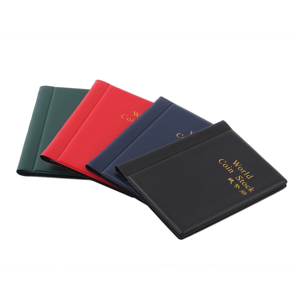 Grapelet New Fashion Money Penny Pockets 120 Coin Holders Collection Storage Album Book (1 x Coin Book)