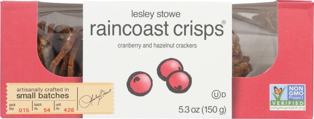 Raincoast Crisps Crisps Crnbry Hzlnt Otg 20 g