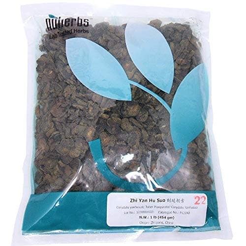 Prepared Corydalis Root (Tuber) Slices - (Zhi Yan Hu Suo) - 1 Pound - Lab Tested, Geo-Authentic Bulk Herbs