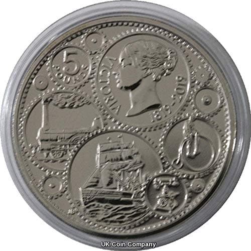 2019 Queen Victoria Five Pounds Coin Brilliant Uncirculated By The Royal Mint