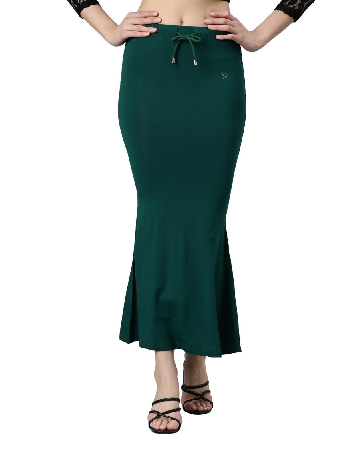 TWIN BIRDSSuper Soft Viscose Elastane Fabric Saree Skirt/Saree Shaper/Saree Shapewear for Women