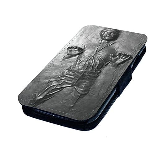 WTF | Samsung Galaxy A3 (2015) Han Solo Frozen In Carbonite | Faux Leather Flip Phone Case |