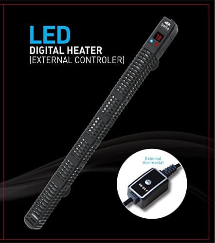 Digital Aquarium Heater 500W - Fully Submersible With External Temperature Control (500W)