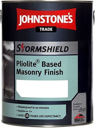 Johnstones Stormshield Pliolite Brilliant White 5 Litre [Misc.]