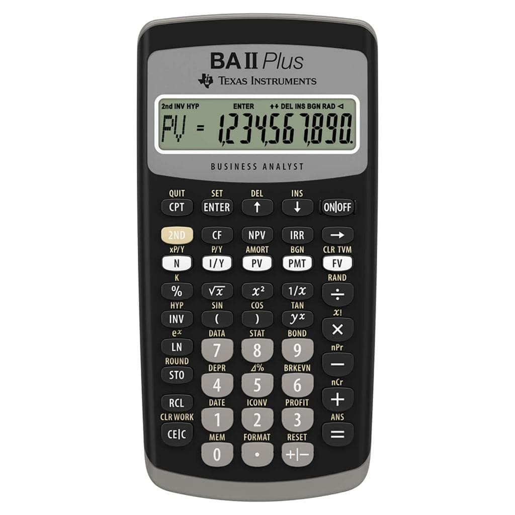 IIBAPL/TBL/3E2 Advanced Financial Calculator BAII Plus