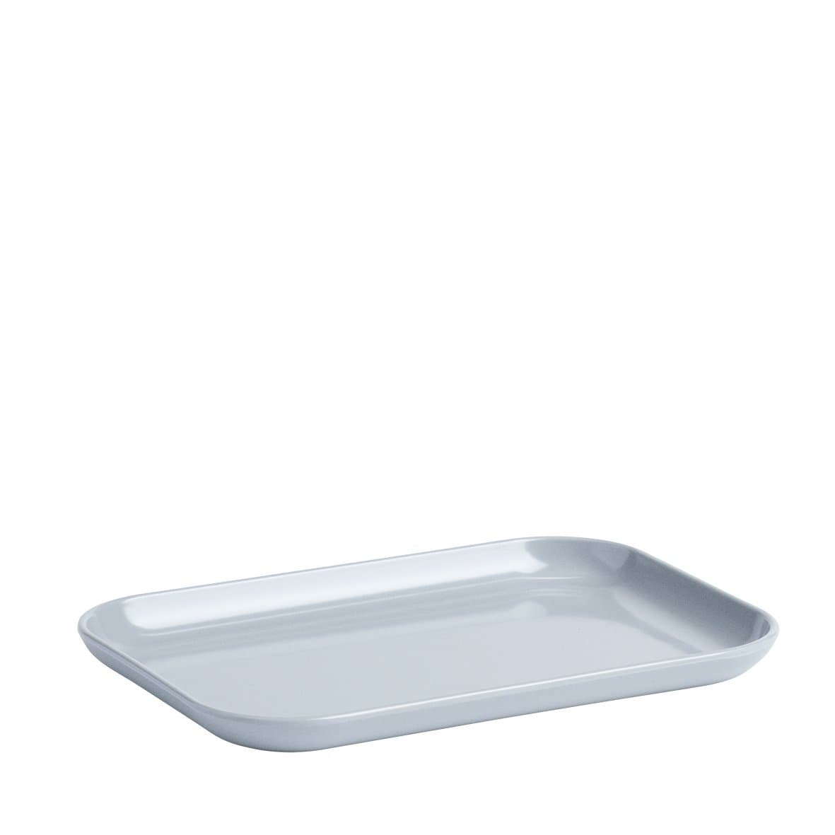 Ole Jensen Rectangular Plate, 9 by 6-Inch, Grey