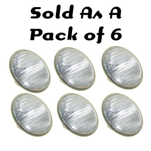 Lamp Lite 300 Watt Par 56 Narrow Lamps, 6 Pack