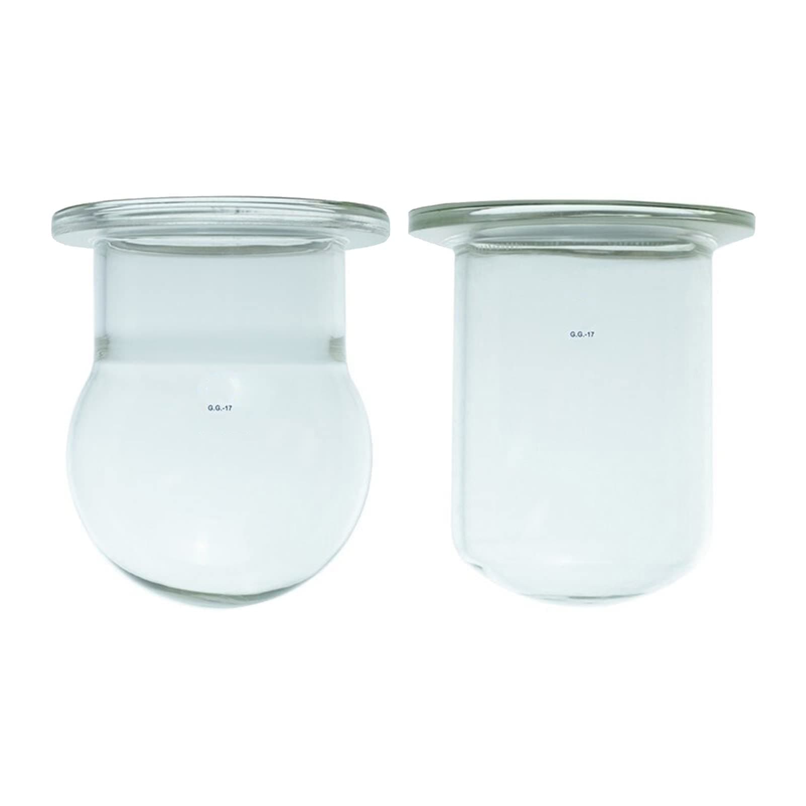 DADAKEWIN500ml Reaction Kettle Flask Cylinder Borosilicate 3.3 Glass Open Reactor Without Lid Glass Reactor Customizable Lab Glassware- Pack of 1 (Size : 500ml)