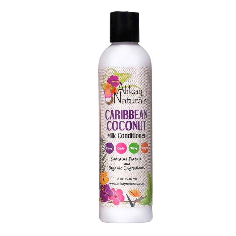 Caribbean Coconut Milk Conditioner |Natural Fatty Acids, Coconut Milk & Oil 8 Ounce