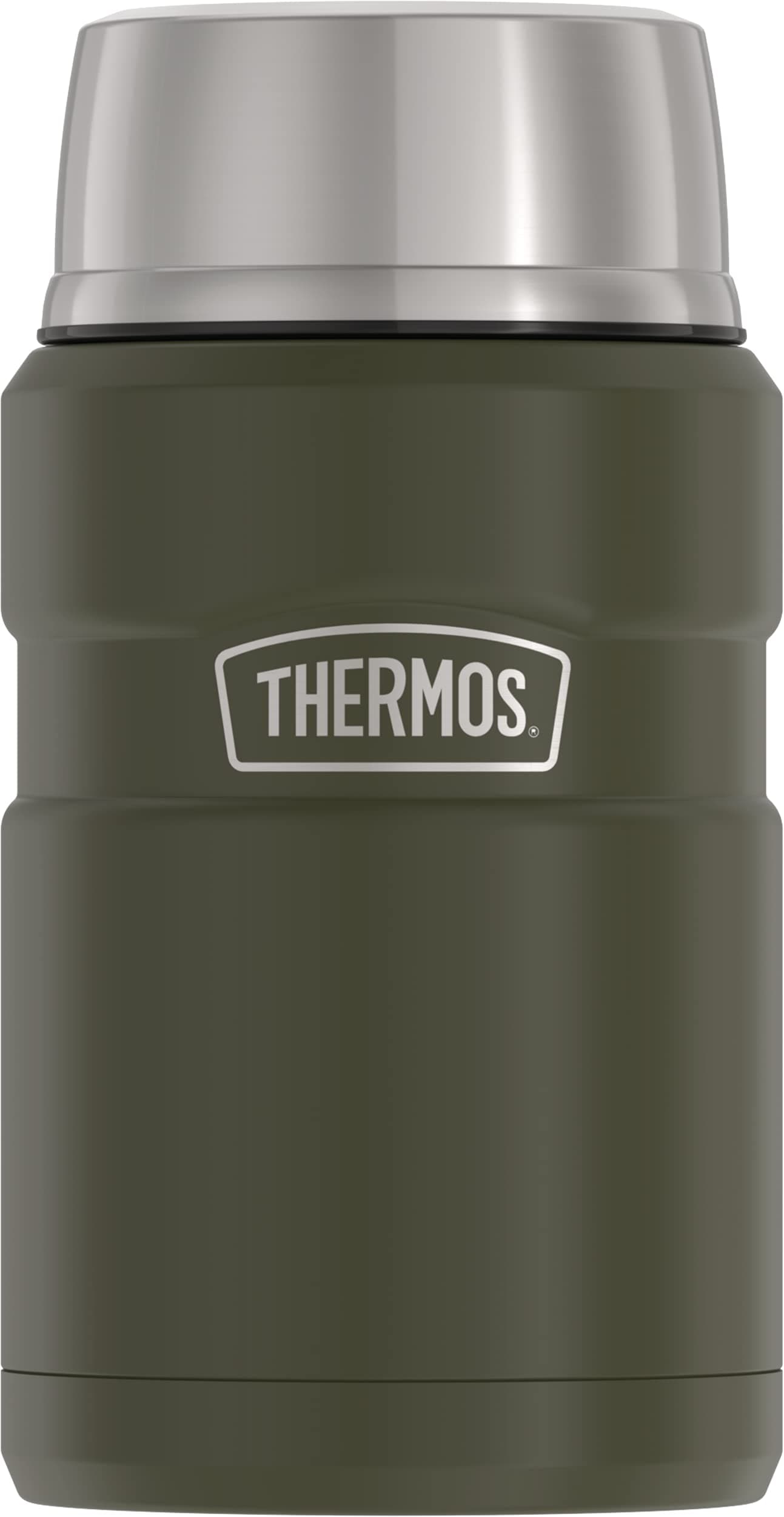 Thermos 24-Ounce Stainless Steel Vacuum Insulated Food Jar (Army Green), one size