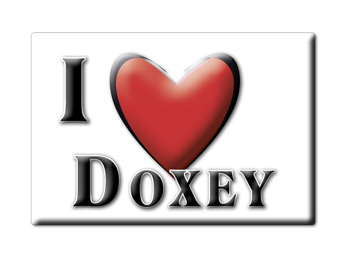Enjoymagnets DOXEY (ENG) FRIDGE MAGNET ENGLAND ENGLAND SOUVENIR I LOVE GIFT PRESENT