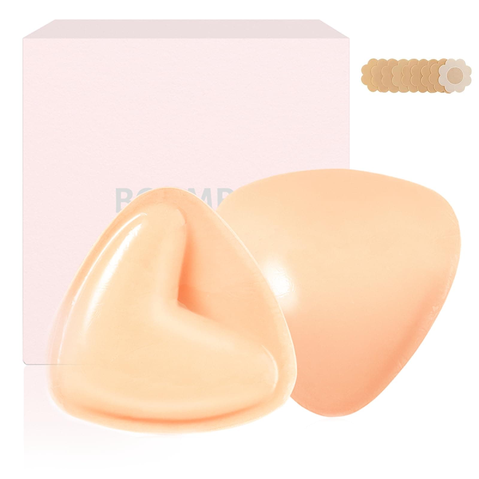 Invisible Lift Inserts Double-Sided Sticky Bra Ultra Push Up Bra Inserts Suitable for Different Occasions