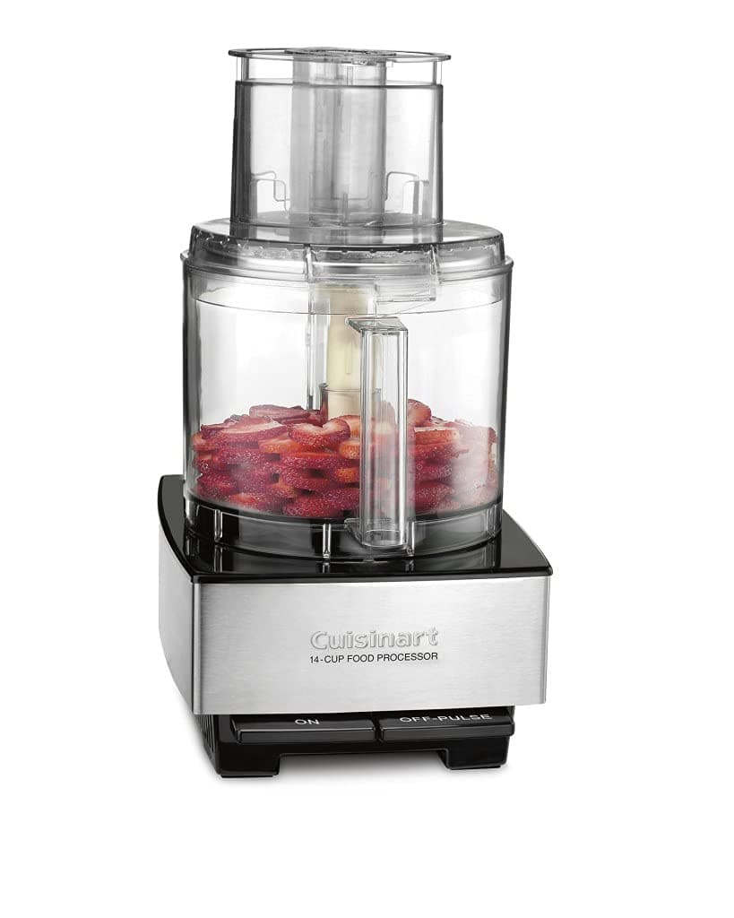 Cuisinart DFP-14BCNY 14-Cup Food Processor, Brushed Stainless Steel (Renewed)
