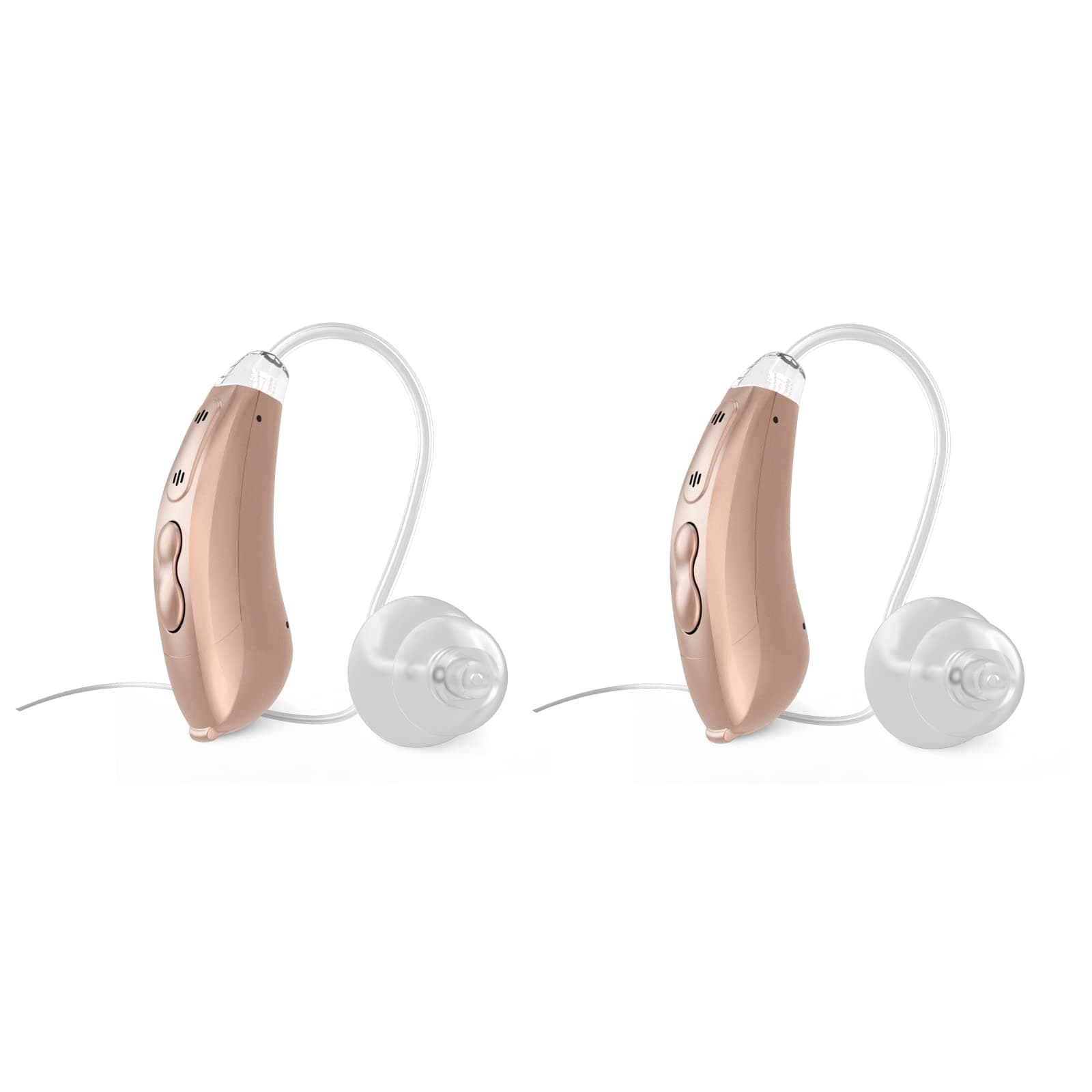 Hearing Aids, 16 Channel Digital Chip, High Fidelity Sound Quality, Noise Reduction, Feedback Cancellation, Ultra-Lightweight Hearing Amplifiers for Adults Hearing Loss (2 Pcs)