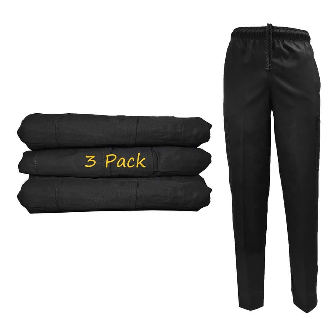 Natural Uniforms Classic 6 Pocket Chef Cargo Pants with Multi-Pack QTYS Available