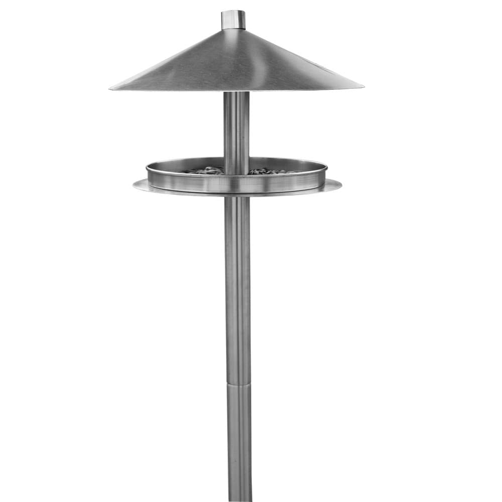 HABAU1772 Stainless Steel Metal Feeder with Stand