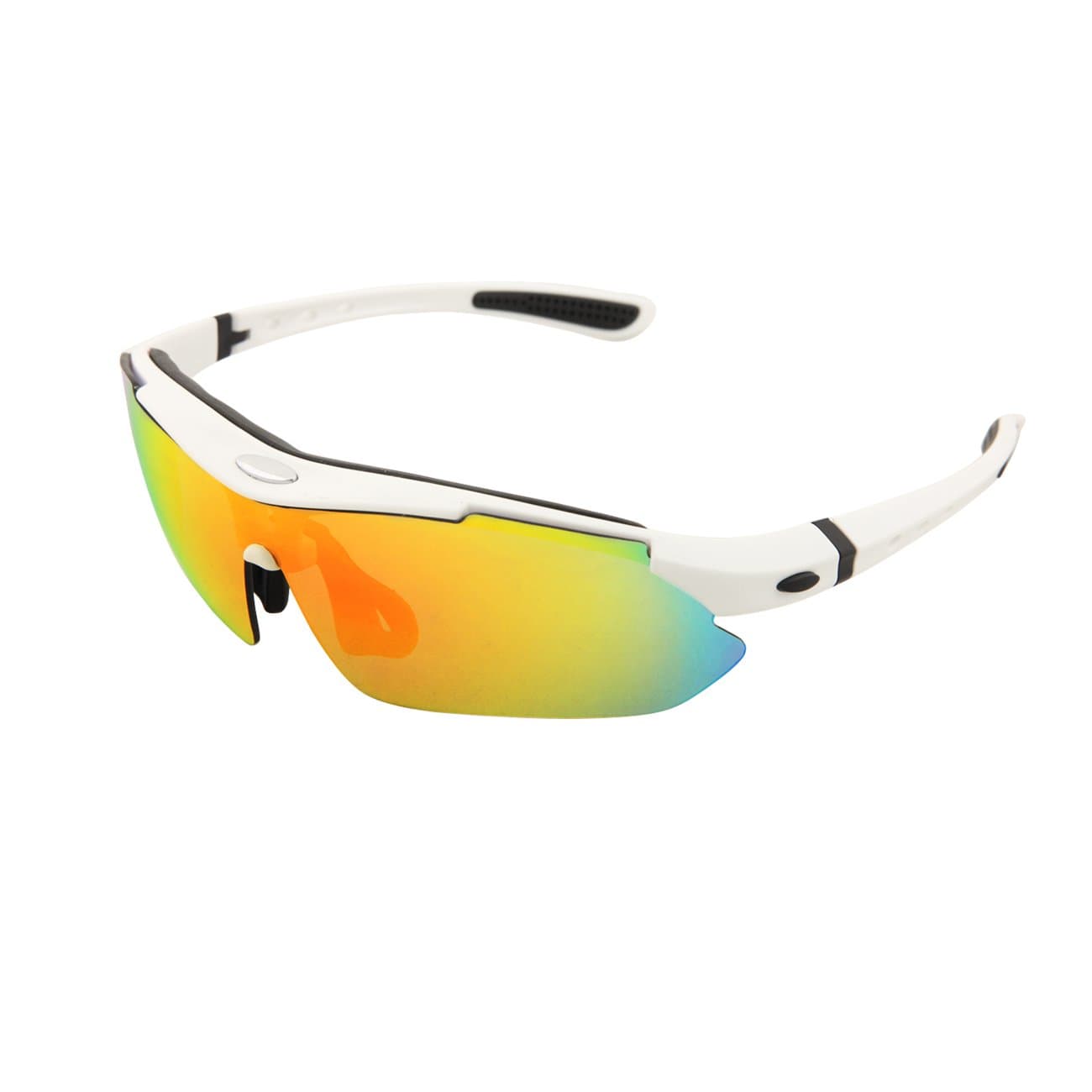 TMTUU Professional Polarized Colorful Sports Cycling Bike Bicycle Protective Eyewear Sunglasses Goggles Glasses UV400 5 Lens