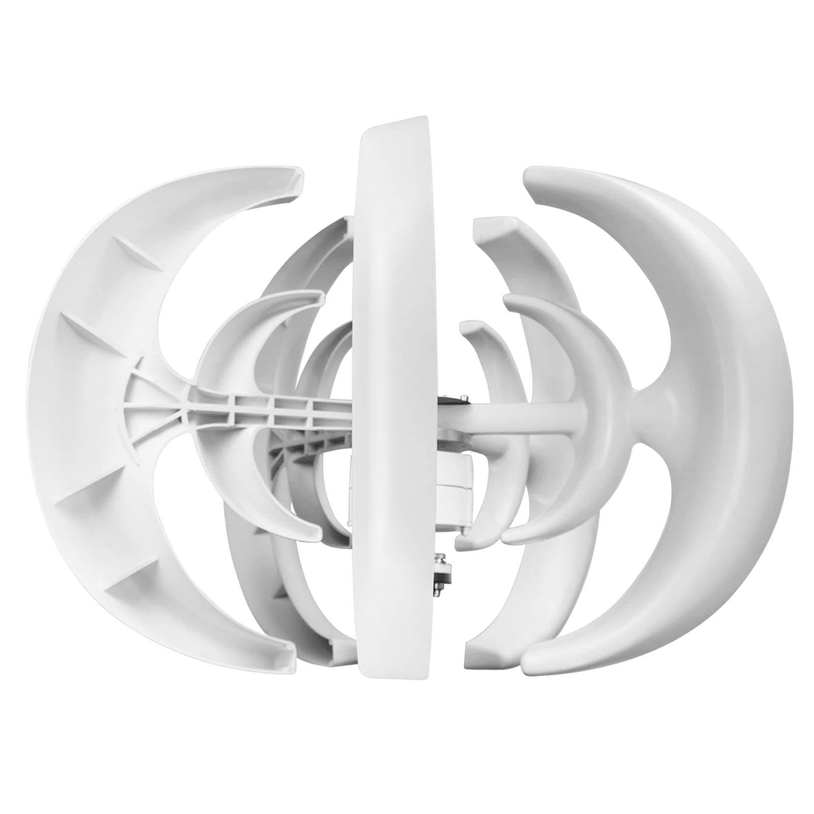 SMOKKS 800w Wind Generator,wind Turbine Generator Kit, 12v/24v 5 Blade Wind Vertical Axis Generator Wind Turbine Kit With Controller For Home Highways Boats