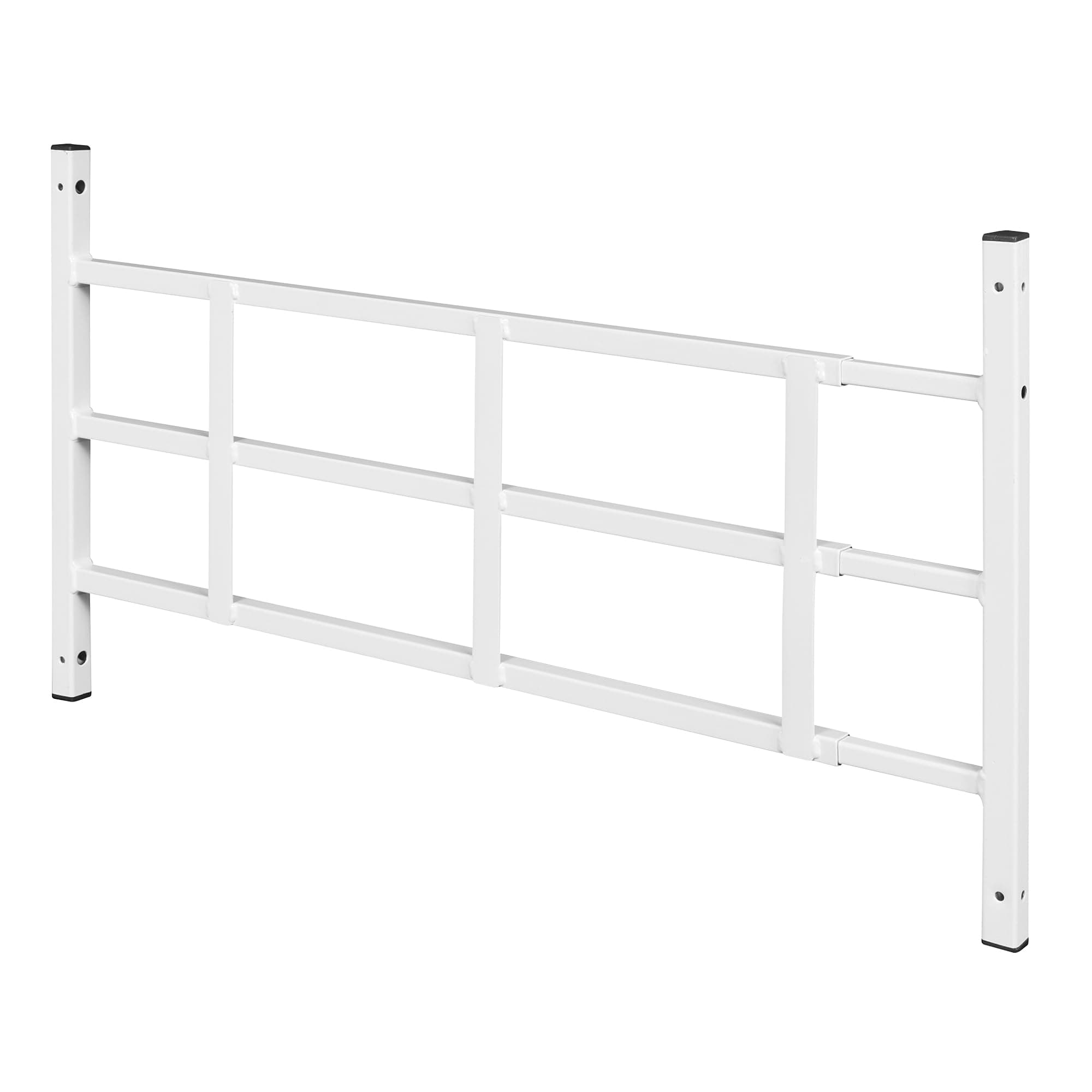 Defender Security SEGAL S 4752 Fixed Window Guard, 22-Inch - 38-Inch x 15, 3-Bar, Adjustable Width, Non-Egress, Painted White, Pack of 1